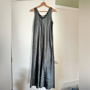 Vince Metallic Tank Dress